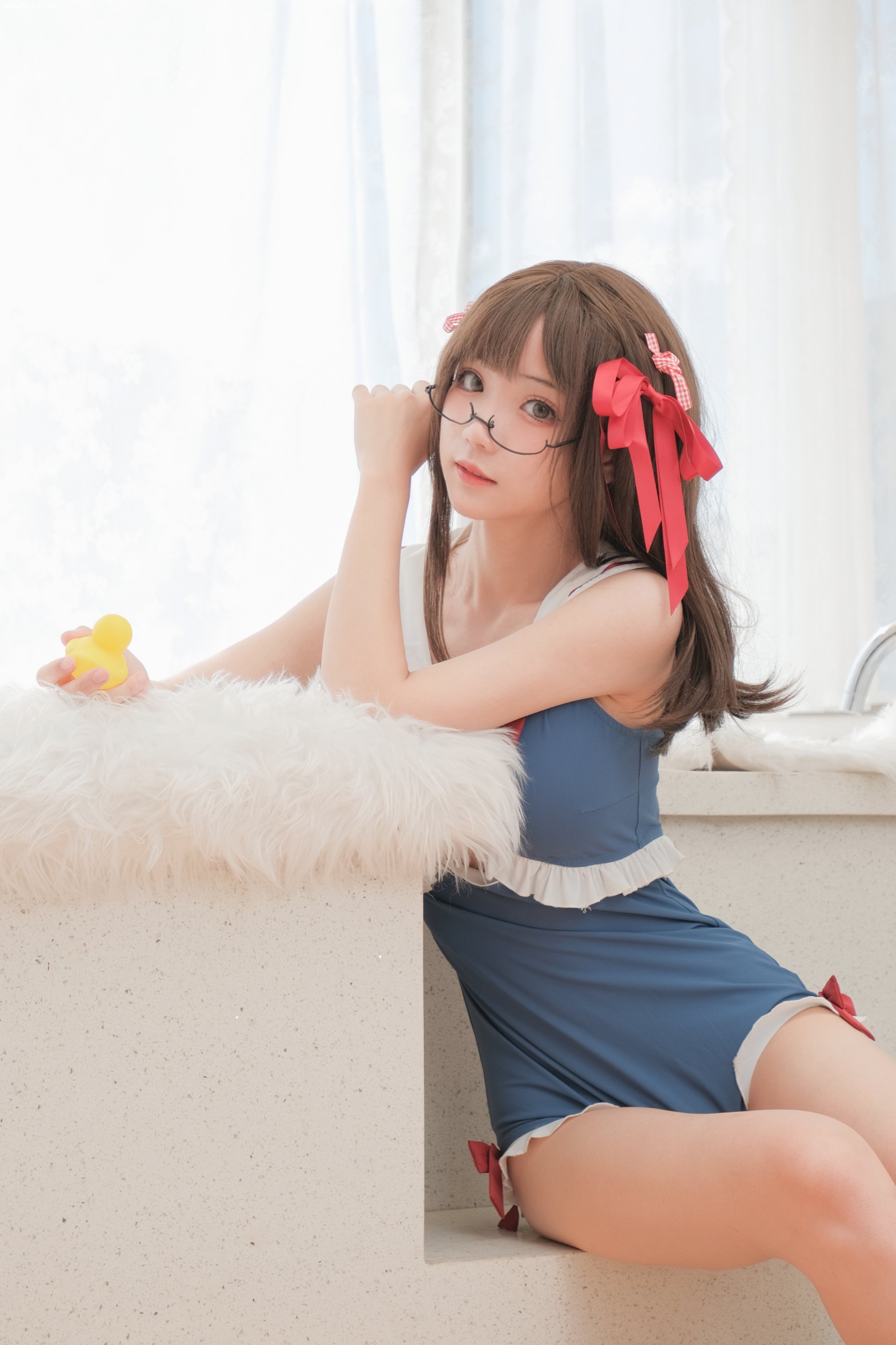 图库-花柒Hana NO.007 白雪姬泳装 [26P]